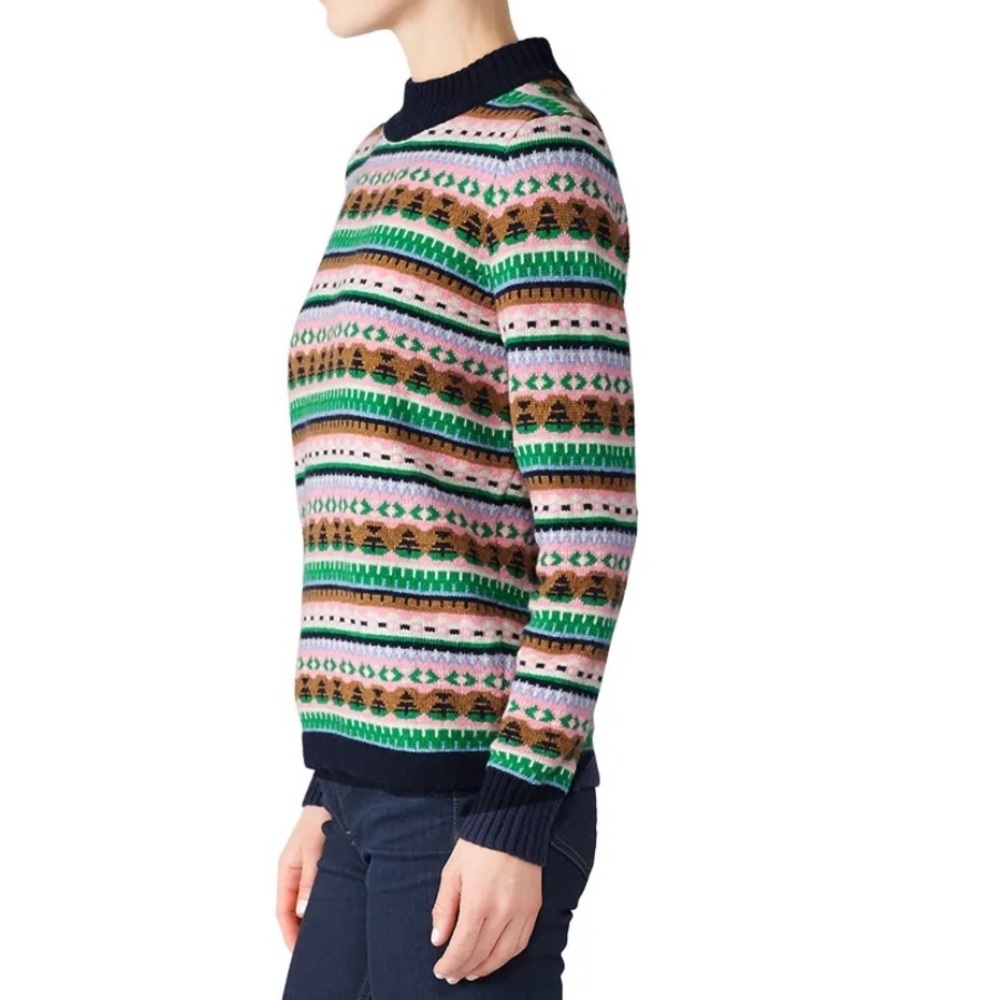 J. Crew Kris All Over Fair Isle Sweater XXS - Picture 3 of 9